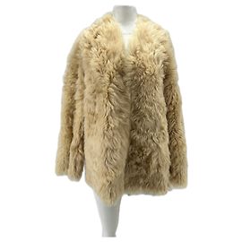 Autre Marque Chaqueta de pelo sintético MARCELA LONDON Beige