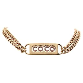 Chanel Coco Mark Strass-Halskette