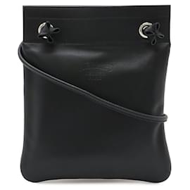 Borsa a Spalla in Pelle Aline Mini Hermès Nera