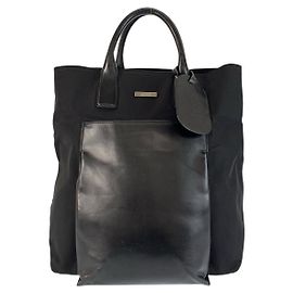 Gucci Nylon/Leder Tote Bag