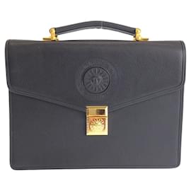 Clutch in pelle Sunburst di Versace