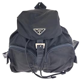 Prada Nylon Tessuto Logo Rucksack