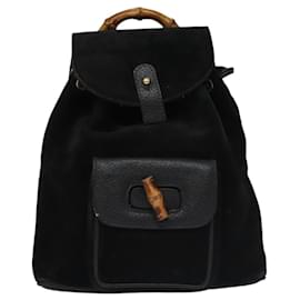 Gucci Gucci bamboo daim mini