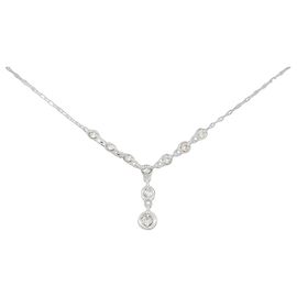 Autre Marque Collana di diamanti in oro bianco Au750