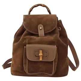 Gucci Gucci bamboo daim mini