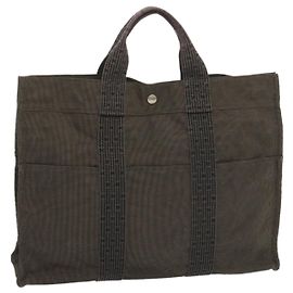 Hermès Fourre-tout Herline aus Canvas