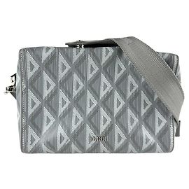 Borsa a spalla grigia Christian Dior