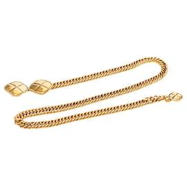 Vintage Matelassé Kettengürtel von Chanel