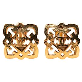 Orecchini vintage a clip Coco Mark di Chanel