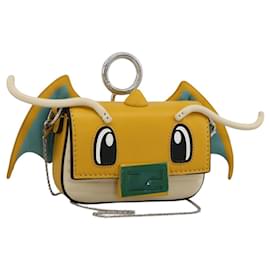 Borsa Mini Mamma Baguette FENDI Nappa Dragonite FRGMT x POKMON Auth 158608SM