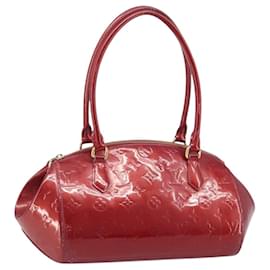 LOUIS VUITTON Monogram Vernis Sherwood PM Tasche Pomme D'amour M91494 Auth YKZ290