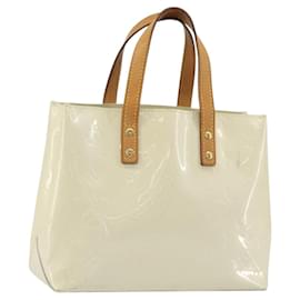 LOUIS VUITTON Bolso de Mano Monogram Vernis Reade PM Perle M91336 LV Auth 172337 - Louis Vuitton