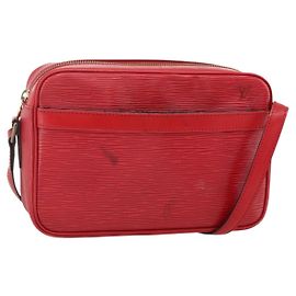 LOUIS VUITTON Borsa a Spalla Epi Trocadero 23 Rossa M52307 LV Auth 167013