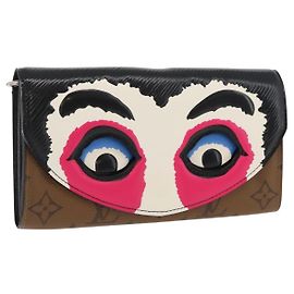 LOUIS VUITTON Portafoglio Sarah Monogram Reverse M67255 LV Auth INZ120V