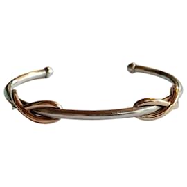 Infinity in solid 925 silver and solid 750/000 rose gold - Tiffany & Co