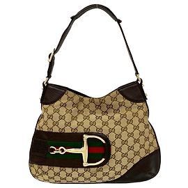 Borsa a Spalla Gucci Sherry Line GG Logo
