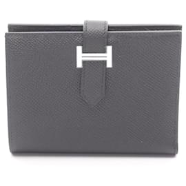 Billetera compacta Bearn de doble pliegue Hermès