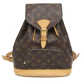 Zaino Montsouris MM M51136 in Monogramma Louis Vuitton per donne