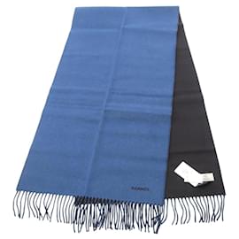Sciarpa in cashmere Recto Verso per uomini, blu - Hermès
