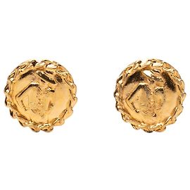 Orecchini a clip Mademoiselle in oro placcato Chanel