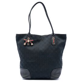 Borsa Princy in tela GG blu di Gucci