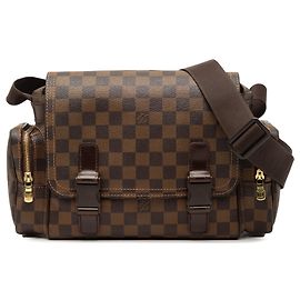 Reporter Melville Damier Ebene Marrone Louis Vuitton