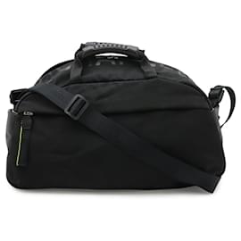 Borsa Boston Chanel in nero e giallo