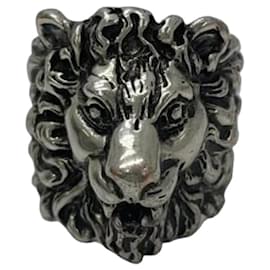 Anello in argento con testa di leone GUCCI - Gucci