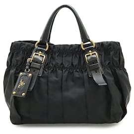 Geraffte Tote-Tasche von Prada