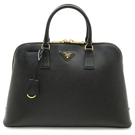 Bolso tote de cuero Saffiano Prada