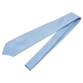 Blaue Seidenkrawatte von Louis Vuitton