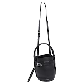 Borsa a secchiello Nano Big Bag Celine in pelle di vitello nera - Céline