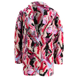 Chaqueta Fuzzy Nilinda en Lana Rosa de Isabel Marant Étoile