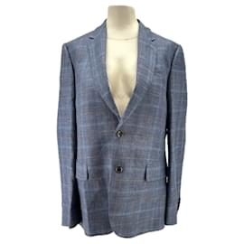 Traje de tres piezas Paul Smith azul de lana talla 40