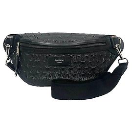 Marsupio in pelle nera Jimmy Choo York