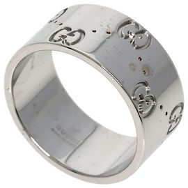 Damenring Gucci Icon Wide aus 18K Weißgold