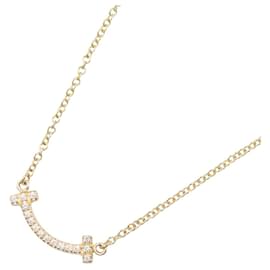 Collana Mini Diamante T Smile di Tiffany & Co.