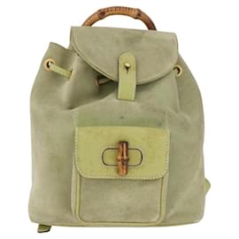 Gucci Gucci bamboo daim mini