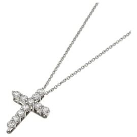 Collana Piccola con Diamante Incrociato Tiffany & Co.