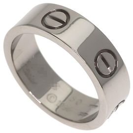 Cartier Love Band Ring aus 18K Weißgold