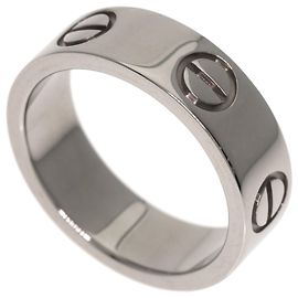 Anello Cartier Love in oro bianco 18K