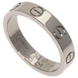 Anello Mini Love Cartier in oro bianco 18K