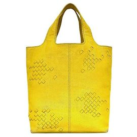 Borsa tote gialla Bottega Veneta