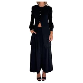 Valentino Garavani Cardigan largo de cachemira negro