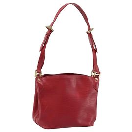LOUIS VUITTON Epi Mandala PM Schultertasche Rot M5893E LV Auth ARZ746