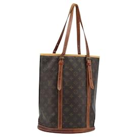LOUIS VUITTON Borsa a Spalla Monogram Bucket GM M42236 LV Auth ARZ772 - Louis Vuitton