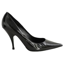 Schwarze Leder-High Heels - Dior