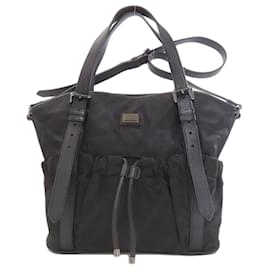 Borsa tote reversibile con motivo check Burberry