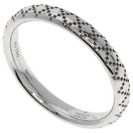 Anello in oro bianco 18K Gucci Diamantissima
