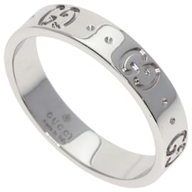 Anello in oro bianco 18K Gucci Icon